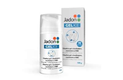 JADON Gel Ice - Chladivý gel s kostivalem a CBD, 100 g